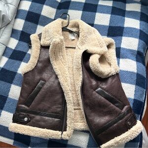 Brown urban outfitters vest
